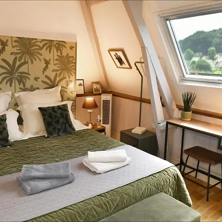 ベッド・アンド・ブレックファスト Entre Terre Et Estuaire & La Rivière-Saint-Sauveur